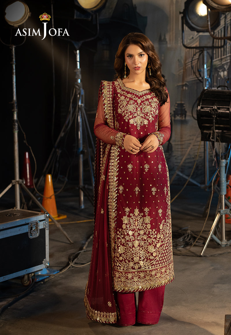 Asim Jofa | Festive Collection 25 | AJLLF-01 by Asim Jofa - Designer Dress - Type: Ladies Clothes - Available at Libayah - 100% Original