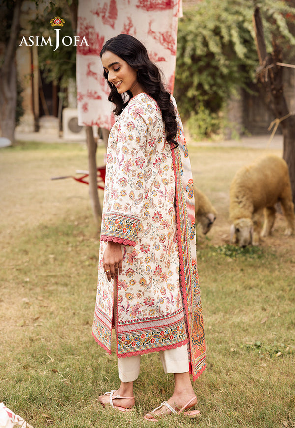 Asim Jofa | Prints Drop 2 | AJUBJ-50 by Asim Jofa - Designer Dress - Type: Ladies Clothes - Available at Libayah - 100% Original