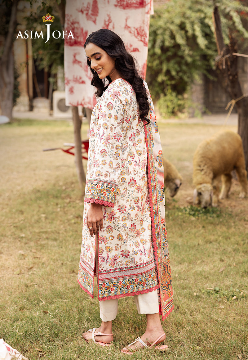 Asim Jofa | Prints Drop 2 | AJUBJ-50 by Asim Jofa - Designer Dress - Type: Ladies Clothes - Available at Libayah - 100% Original