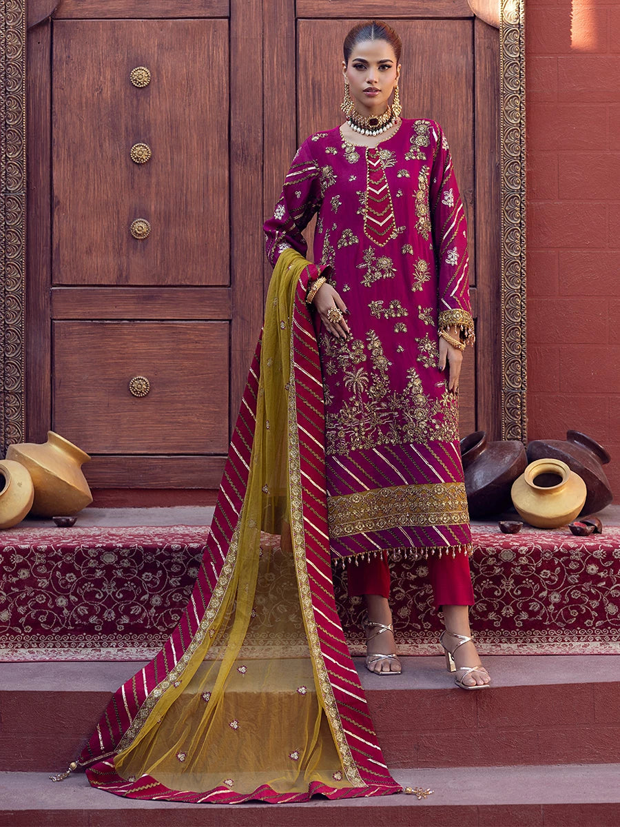 Salitex | Signature Festive Chiffon | SUNW6JI015UT by Salitex - Designer Dress - Type: Ladies Clothes - Available at Libayah - 100% Original
