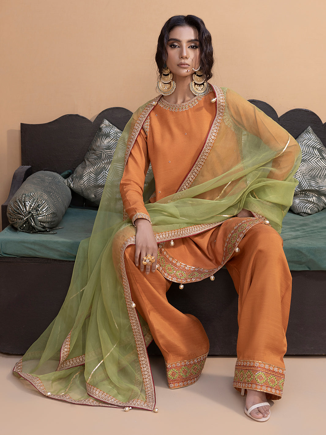 Hem Stitch | Raw Silk Edit 25 | Kashish by Hemstitch - Designer Dress - Type: Ladies Clothes - Available at Libayah - 100% Original