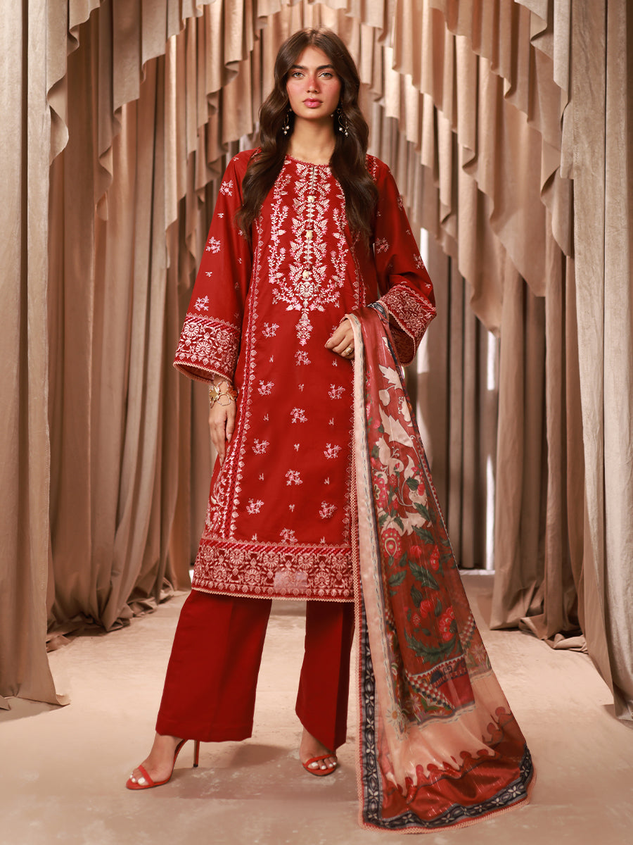 Salitex | Varya Luxury Lawn | D03 by Salitex - Designer Dress - Type: Luxury - Available at Libayah - 100% Original