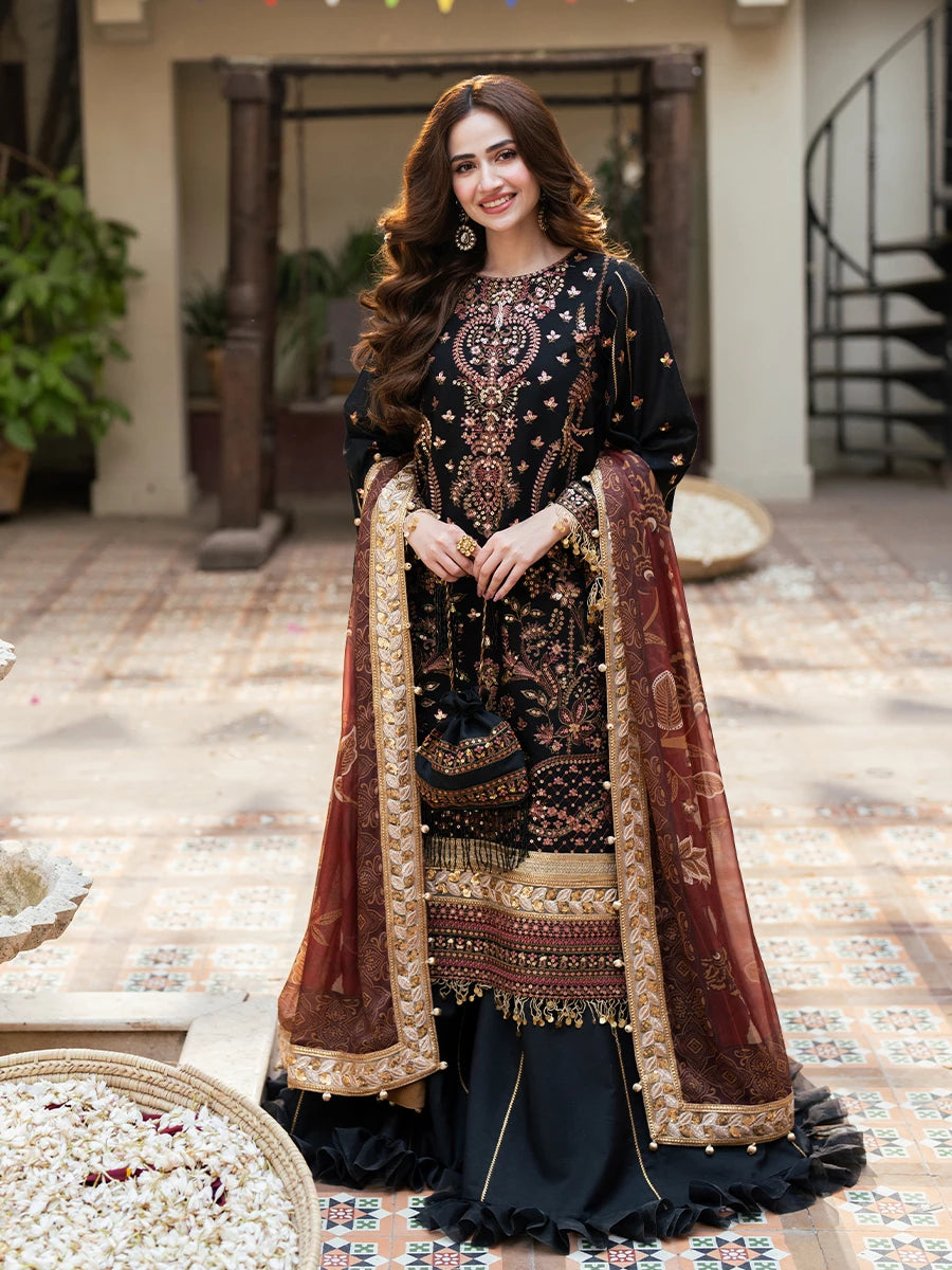Salitex | Signature Festive Chiffon | SUNW6NO025UT by Salitex - Designer Dress - Type: Ladies Clothes - Available at Libayah - 100% Original