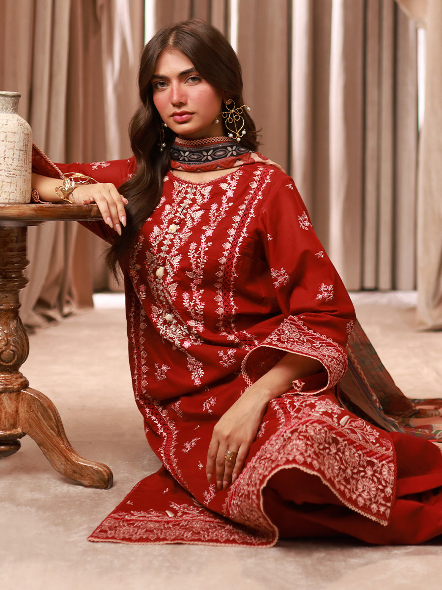 Salitex | Varya Luxury Lawn | D03 by Salitex - Designer Dress - Type: Luxury - Available at Libayah - 100% Original