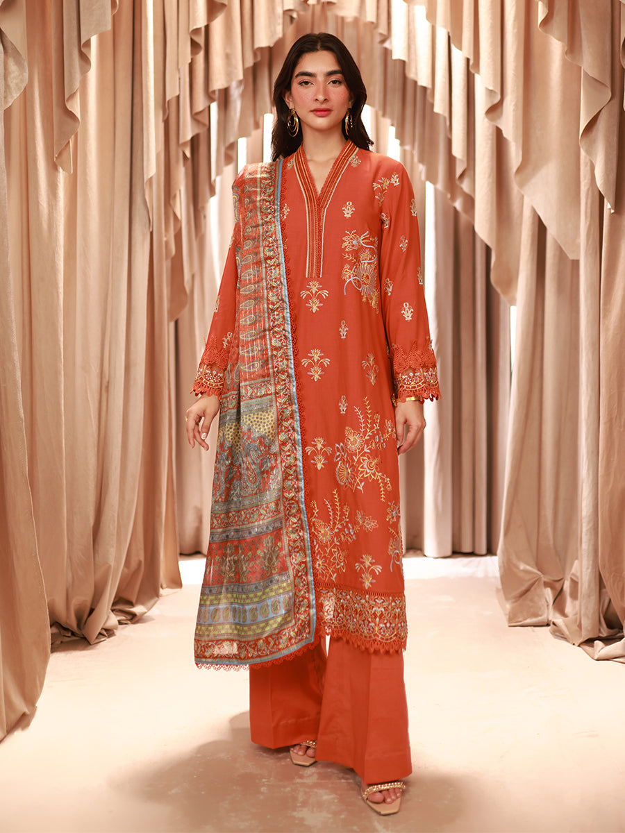 Salitex | Varya Luxury Lawn | D05 by Salitex - Designer Dress - Type: Luxury - Available at Libayah - 100% Original