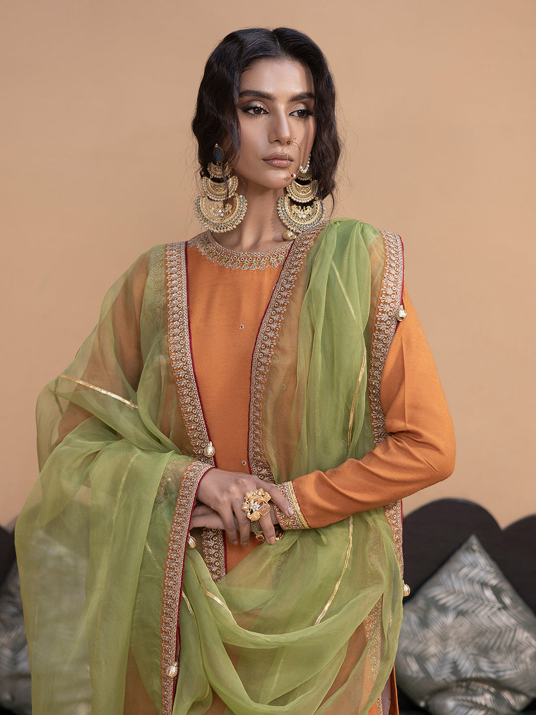 Hem Stitch | Raw Silk Edit 25 | Kashish by Hemstitch - Designer Dress - Type: Ladies Clothes - Available at Libayah - 100% Original