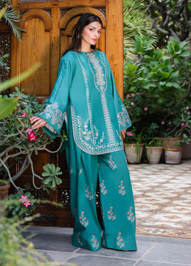 Sahane | Lovent Embroidered Pret 25 | ME23009 Verdelia by Sahane - Designer Dress - Type: Ladies Clothes - Available at Libayah - 100% Original