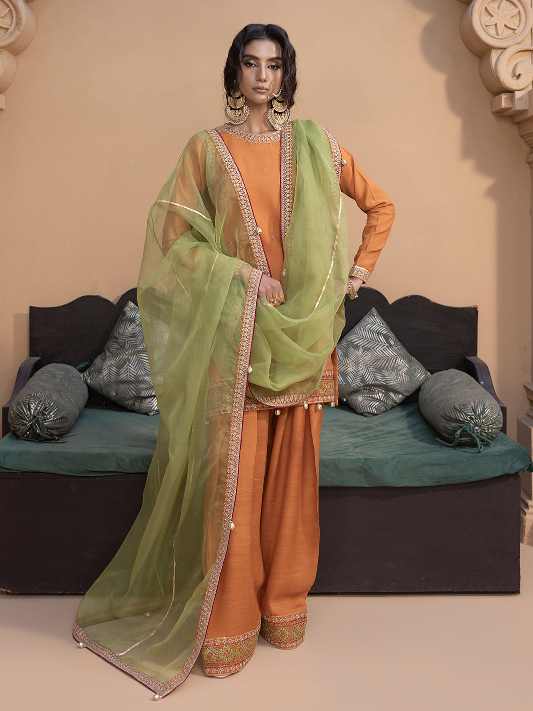 Hem Stitch | Raw Silk Edit 25 | Kashish by Hemstitch - Designer Dress - Type: Ladies Clothes - Available at Libayah - 100% Original