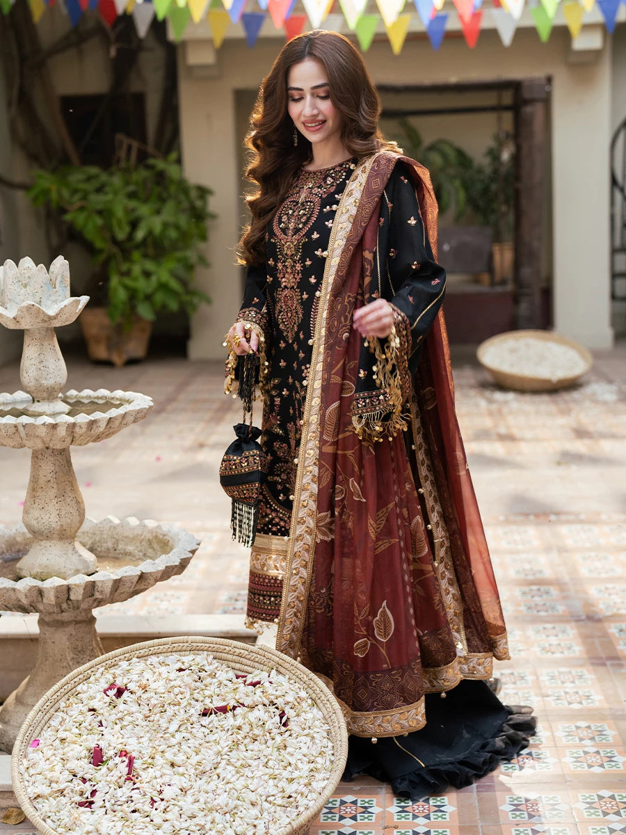 Salitex | Signature Festive Chiffon | SUNW6NO025UT by Salitex - Designer Dress - Type: Ladies Clothes - Available at Libayah - 100% Original