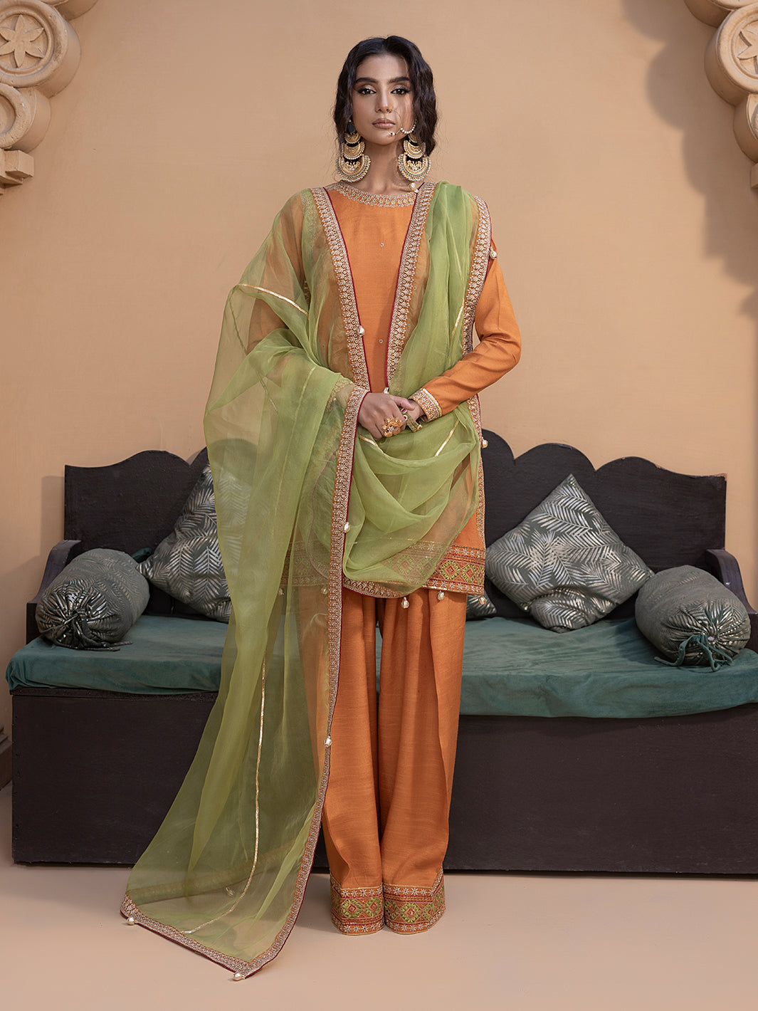 Hem Stitch | Raw Silk Edit 25 | Kashish by Hemstitch - Designer Dress - Type: Ladies Clothes - Available at Libayah - 100% Original