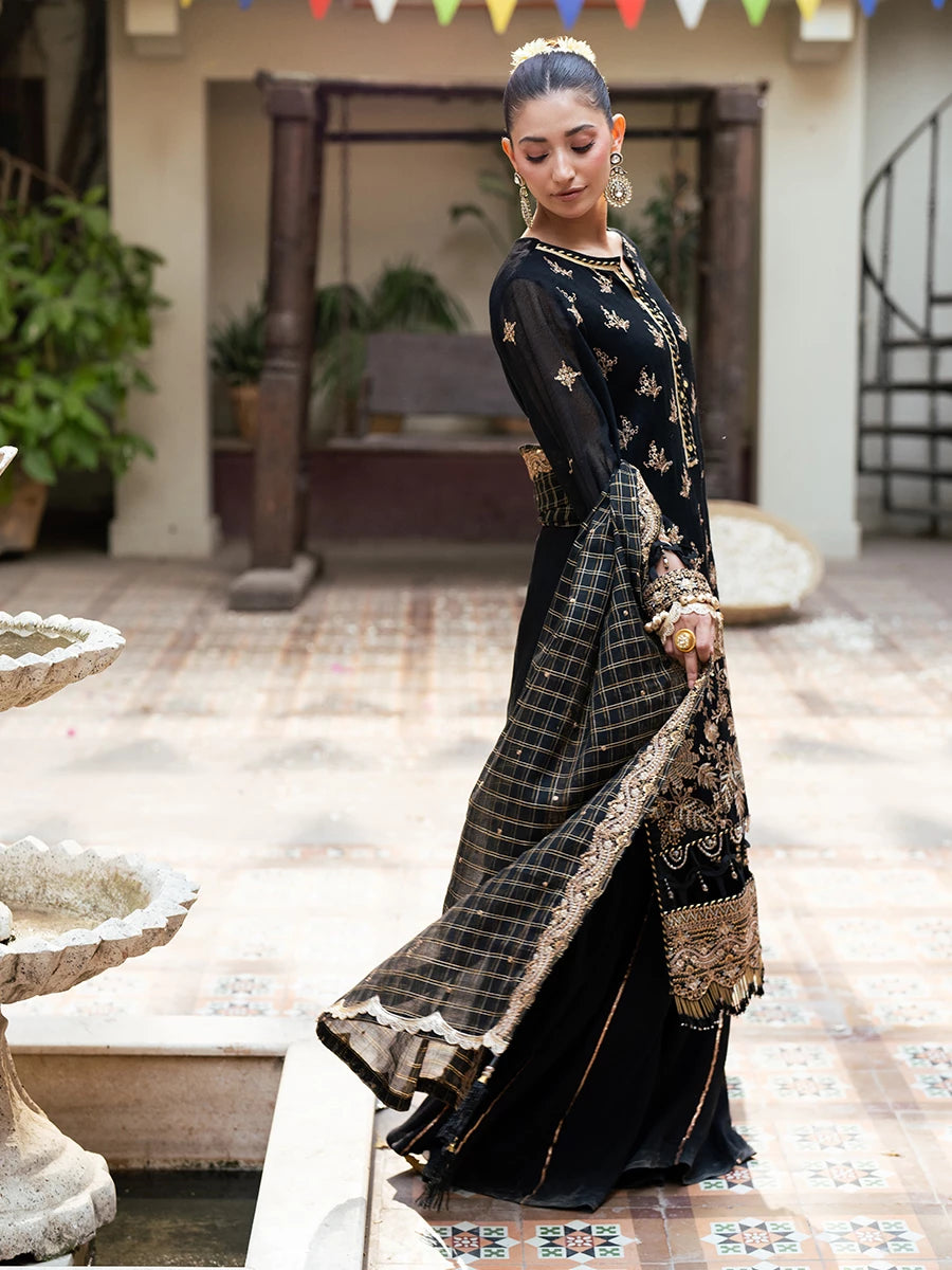 Salitex | Signature Festive Chiffon | SUNW6JI041UT by Salitex - Designer Dress - Type: Ladies Clothes - Available at Libayah - 100% Original