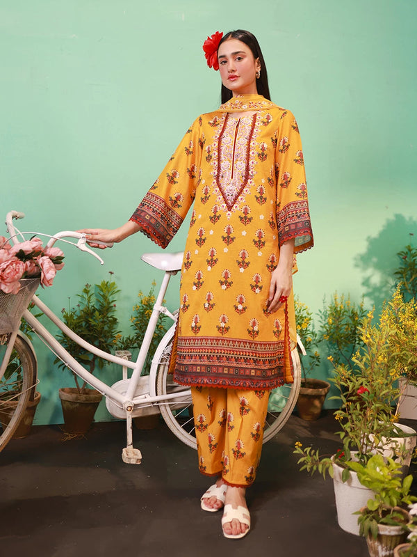 Salitex | Izel Lawn 24 | LUXURY LAWN EMBROIDERED SUIT by Salitex - Designer Dress - Type: Casuals - Available at Libayah - 100% Original