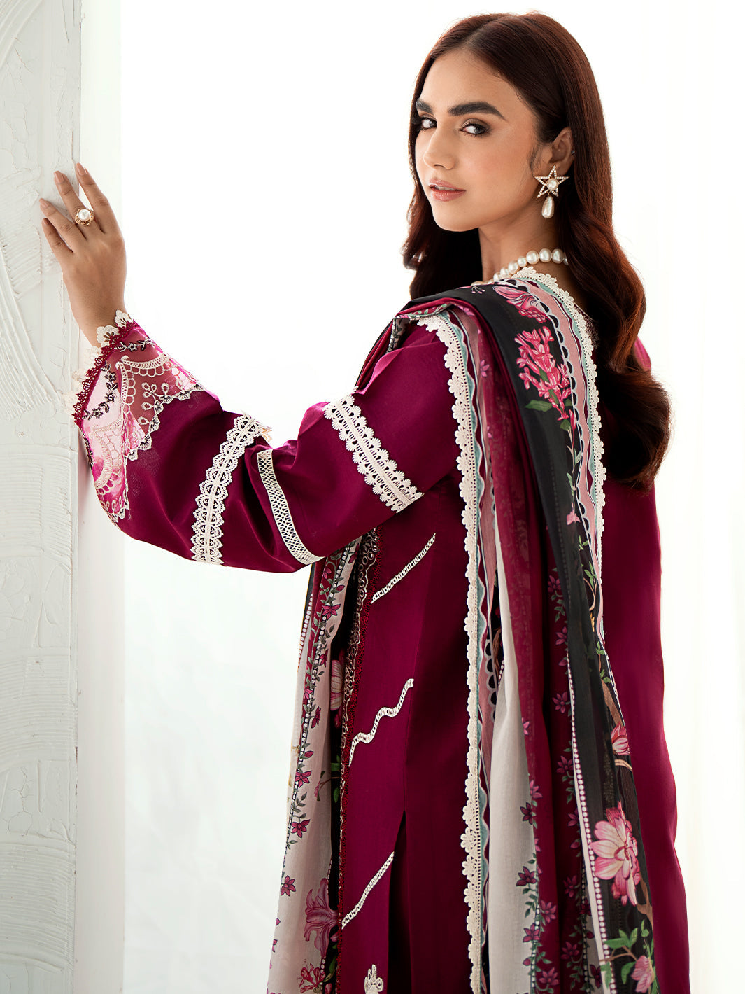 Bin Ilyas | Riwaayst Spring Summer 24 | 308-A by Bin Ilyas - Designer Dress - Type: Ladies Clothes - Available at Libayah - 100% Original