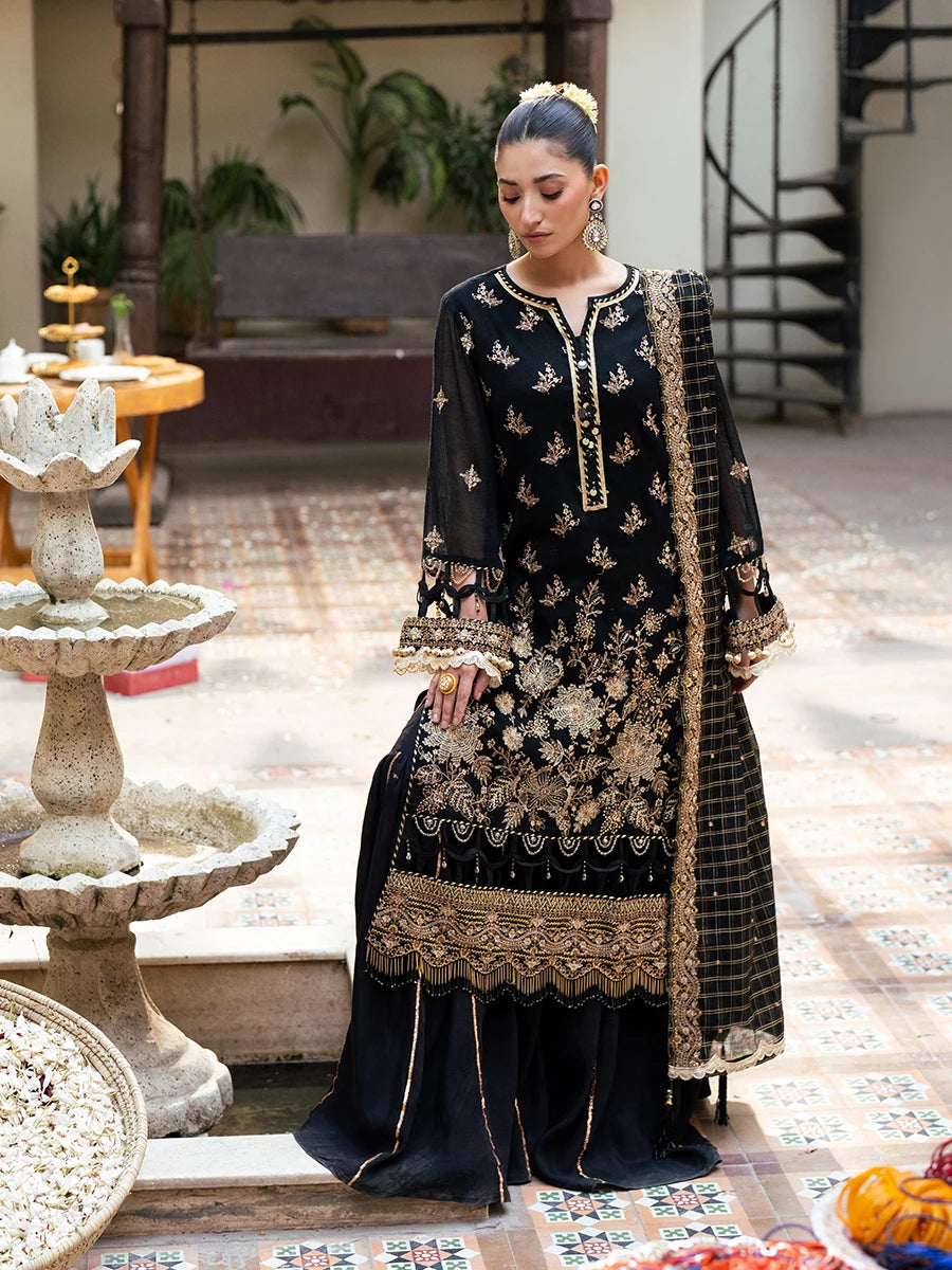Salitex | Signature Festive Chiffon | SUNW6JI041UT by Salitex - Designer Dress - Type: Ladies Clothes - Available at Libayah - 100% Original
