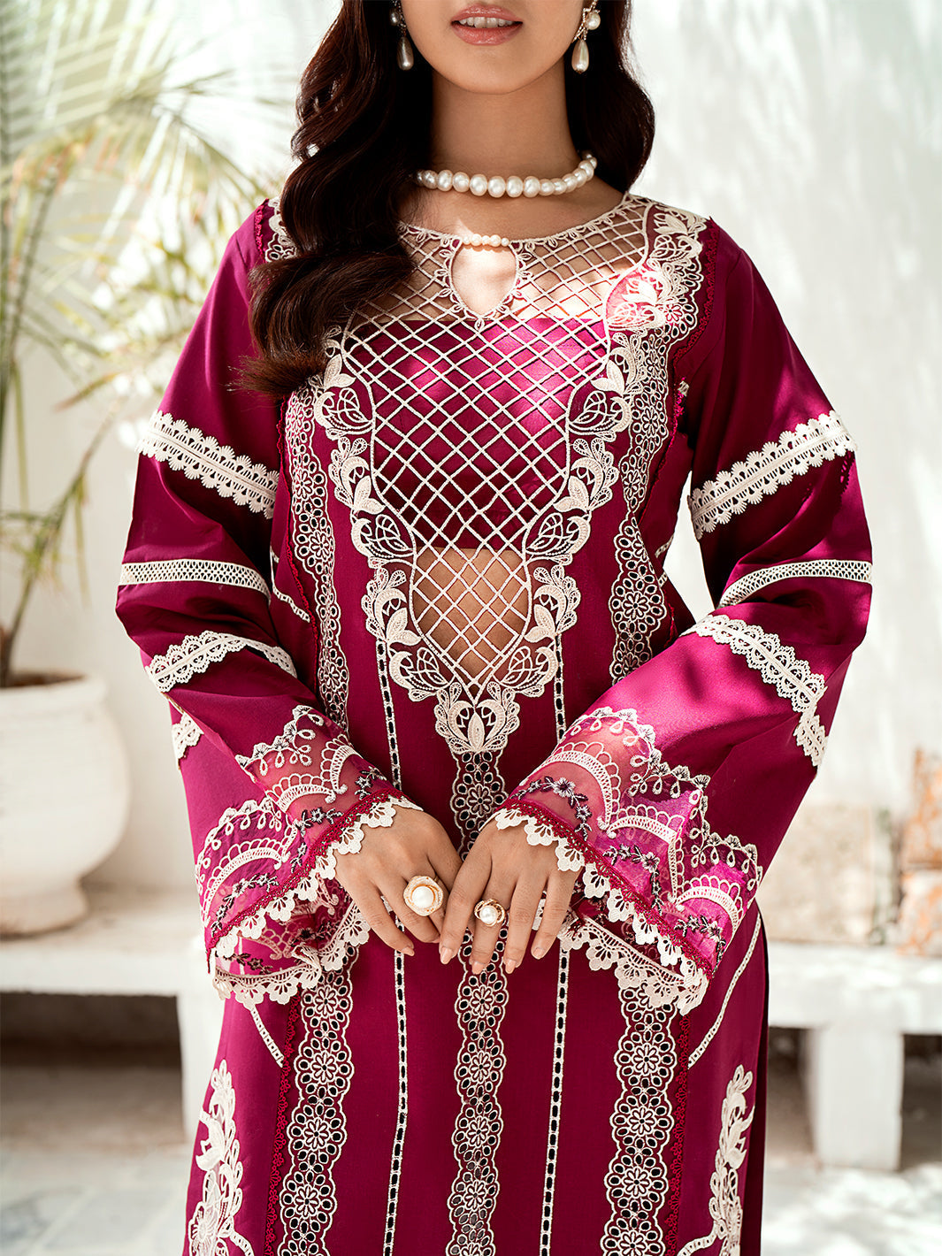 Bin Ilyas | Riwaayst Spring Summer 24 | 308-A by Bin Ilyas - Designer Dress - Type: Ladies Clothes - Available at Libayah - 100% Original