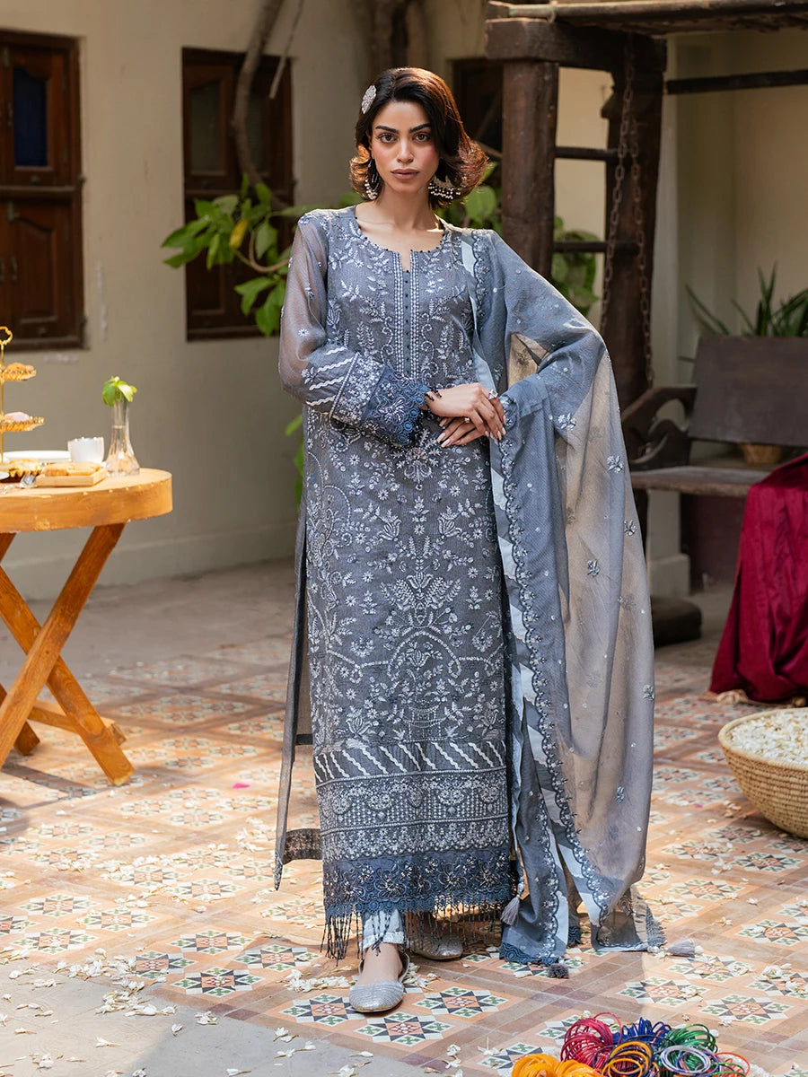 Salitex | Signature Festive Chiffon | SUNW6JI042UT by Salitex - Designer Dress - Type: Ladies Clothes - Available at Libayah - 100% Original