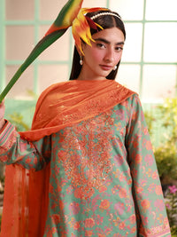 Salitex | Izel Lawn 24 | LUXURY LAWN EMBROIDERED SUIT by Salitex - Designer Dress - Type: Casuals - Available at Libayah - 100% Original