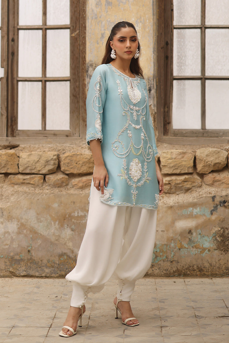 Wardha Saleem | Zimal Luxury Eid Edit 26 | Farnaz by Wardha Saleem - Designer Dress  - Type : Ladies Clothes - Available at Libayah - 100% Original 