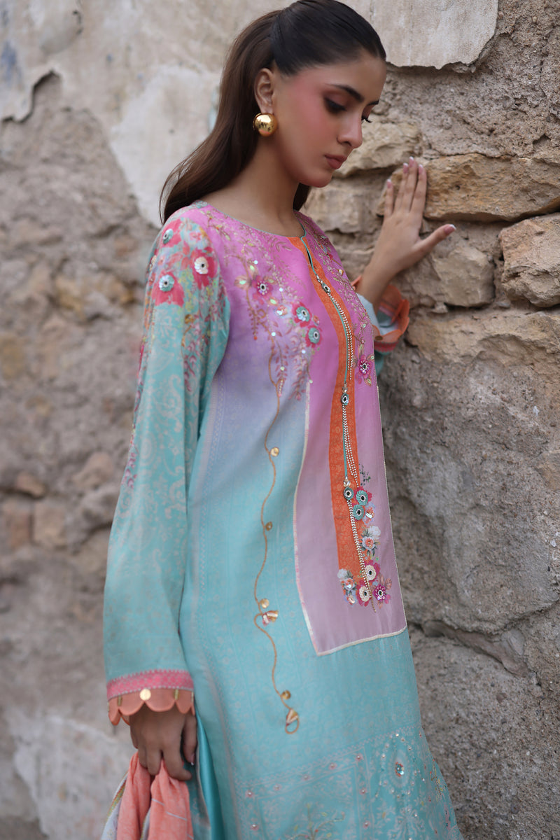 Wardha Saleem | Zimal Luxury Eid Edit 26 | Hanin by Wardha Saleem - Designer Dress  - Type : Ladies Clothes - Available at Libayah - 100% Original 