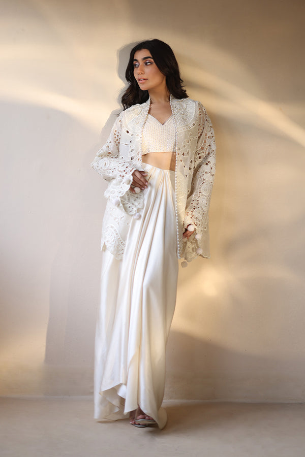 Sania Maskatiya | Cira Formals 25 | Omir by Sania Maskatiya - Designer Dress  - Type : Ladies Clothes - Available at Libayah - 100% Original 