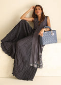 Umsha | Luxury Pret | AURORA GREY by Umsha - Designer Dress - Type: Ladies Clothes - Available at Libayah - 100% Original