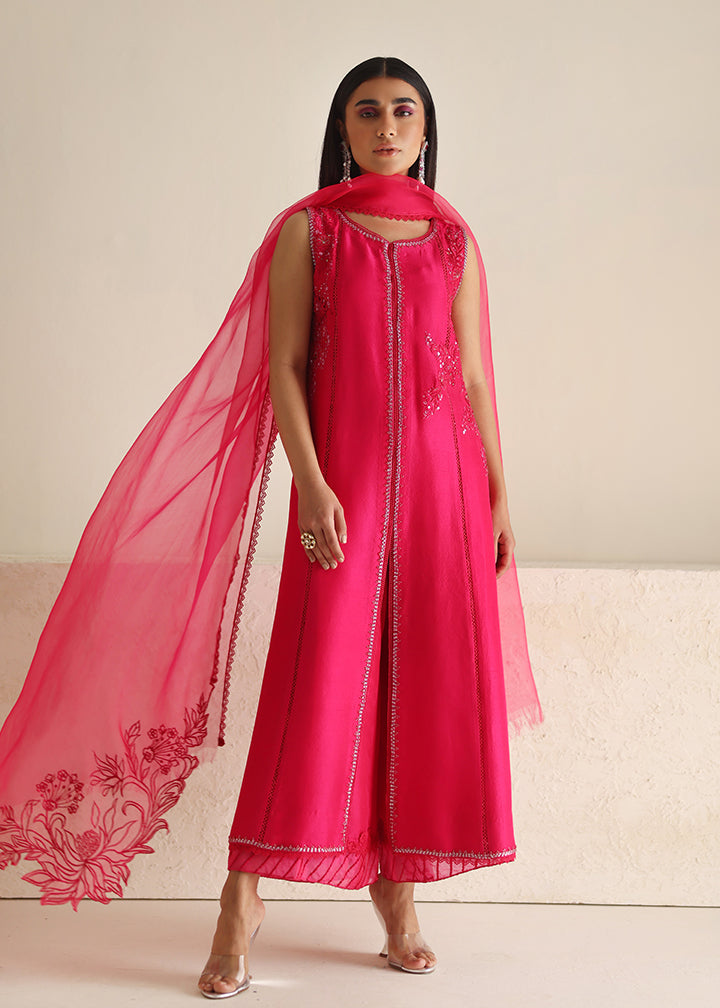 Umsha | Luxury Pret | PINK AFFAIR by Umsha - Designer Dress - Type: Ladies Clothes - Available at Libayah - 100% Original