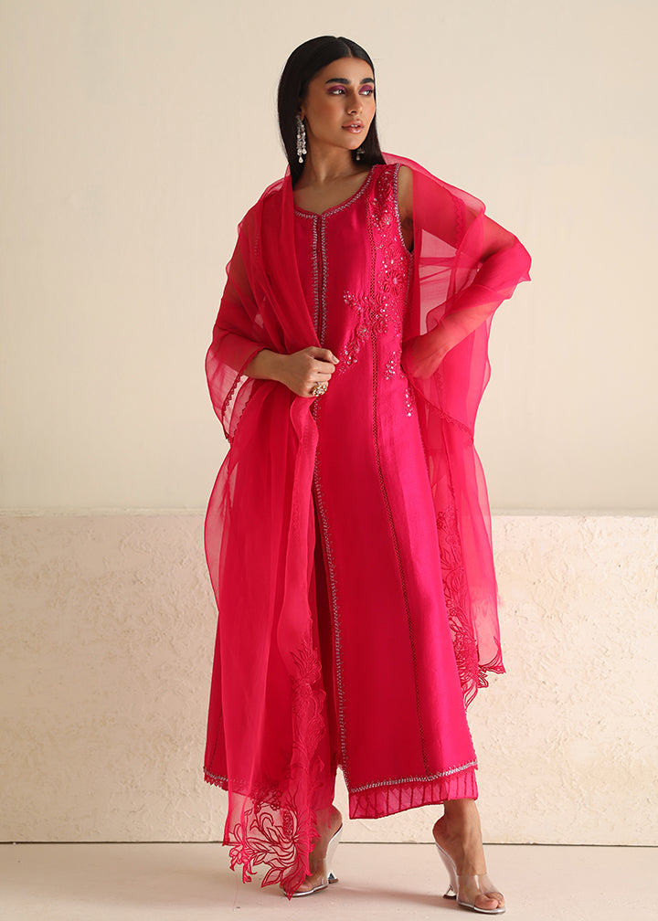 Umsha | Luxury Pret | PINK AFFAIR by Umsha - Designer Dress - Type: Ladies Clothes - Available at Libayah - 100% Original