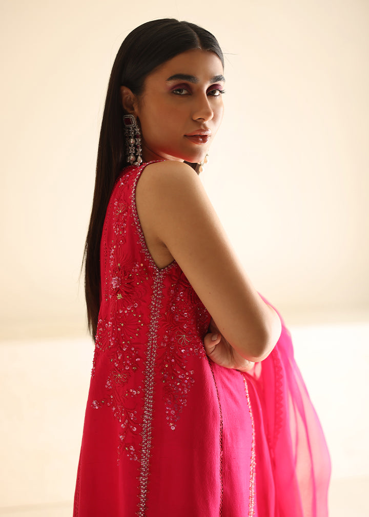 Umsha | Luxury Pret | PINK AFFAIR by Umsha - Designer Dress - Type: Ladies Clothes - Available at Libayah - 100% Original