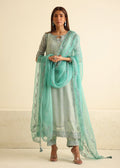 Umsha | Luxury Pret | MISTY SKY BLUE by Umsha - Designer Dress - Type: Ladies Clothes - Available at Libayah - 100% Original