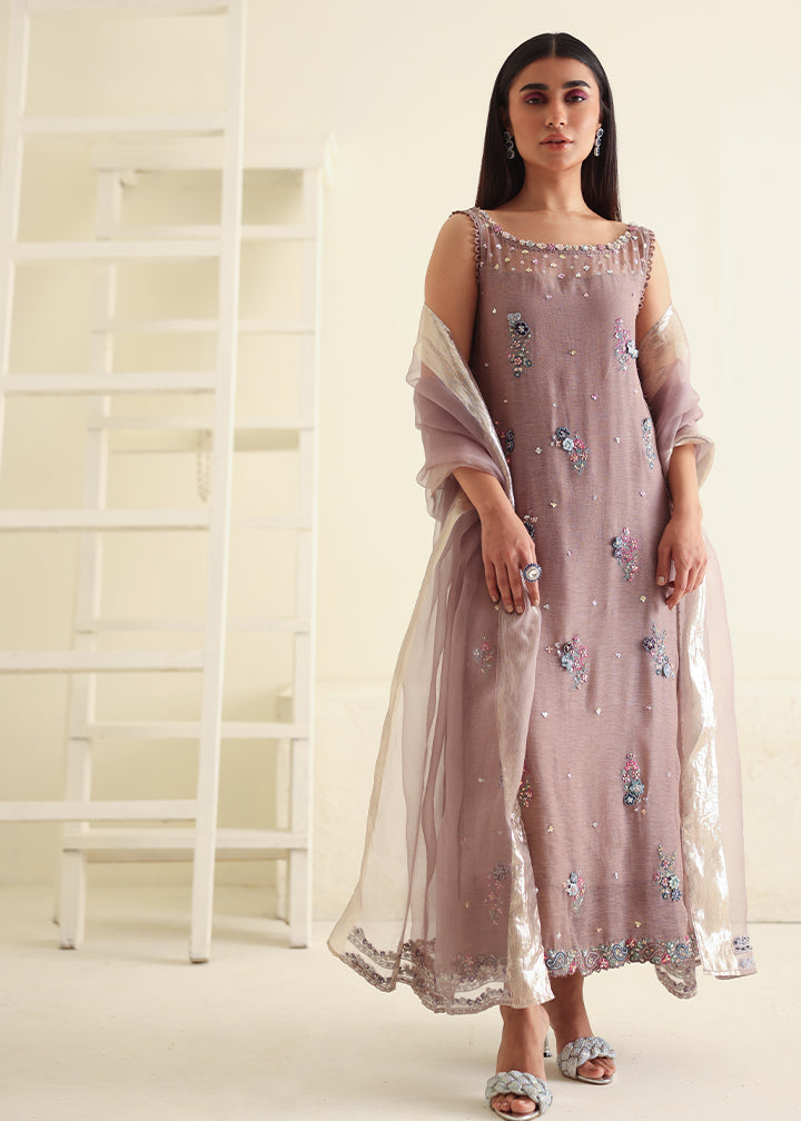 Umsha | Luxury Pret | BLUSH ROSE by Umsha - Designer Dress - Type: Ladies Clothes - Available at Libayah - 100% Original
