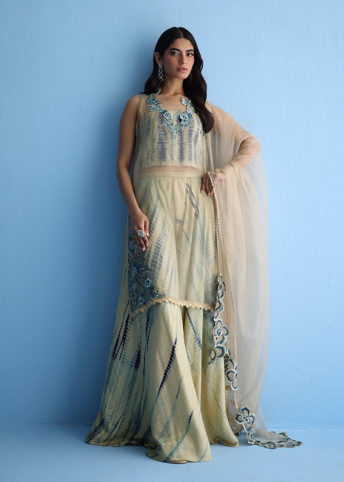 Umsha | Luxury Pret | QUEEN PEACOCK by Umsha - Designer Dress - Type: Ladies Clothes - Available at Libayah - 100% Original