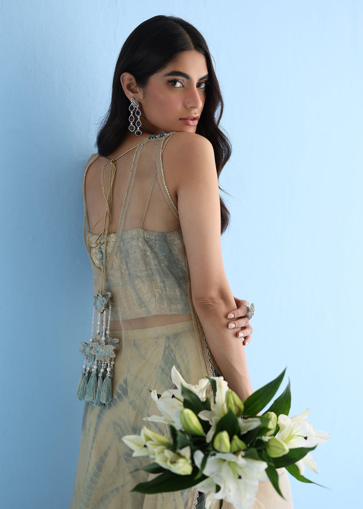 Umsha | Luxury Pret | QUEEN PEACOCK by Umsha - Designer Dress - Type: Ladies Clothes - Available at Libayah - 100% Original