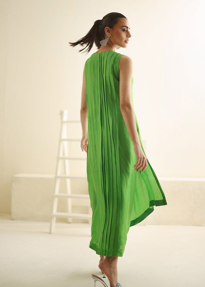 Umsha | Luxury Pret | GREEN BLOOM by Umsha - Designer Dress - Type: Ladies Clothes - Available at Libayah - 100% Original