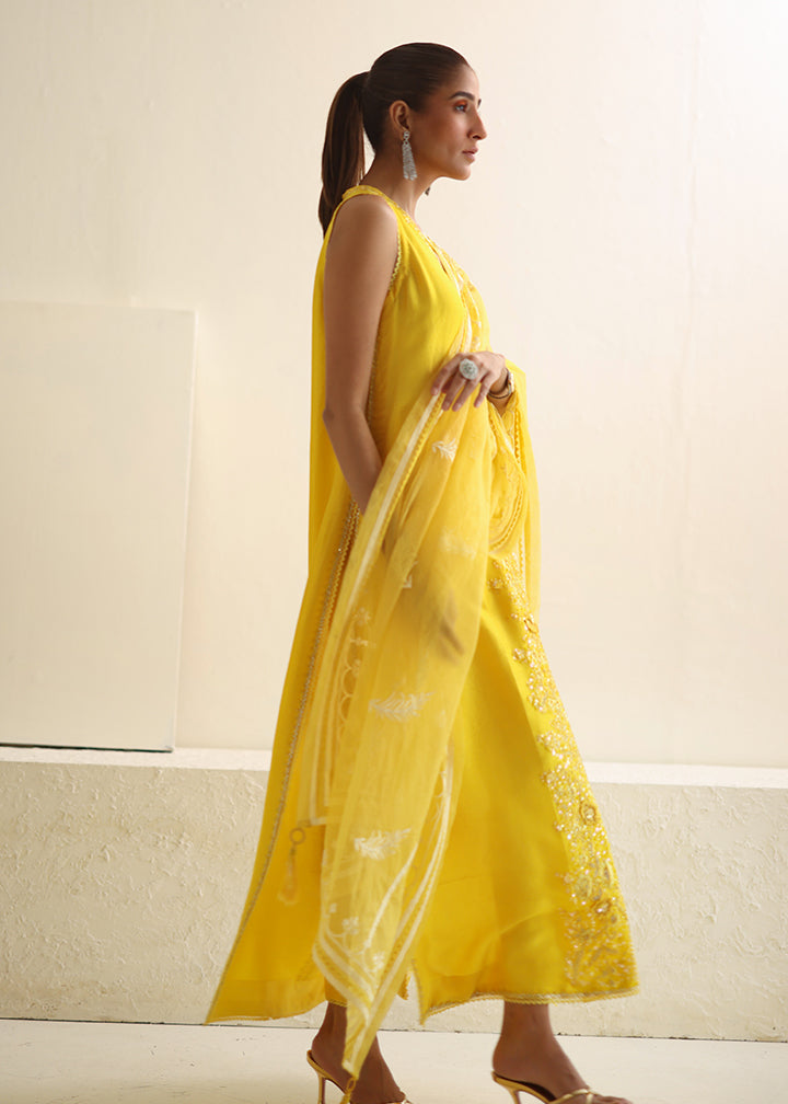Umsha | Luxury Pret | SPICY SUNLIGHT by Umsha - Designer Dress - Type: Ladies Clothes - Available at Libayah - 100% Original