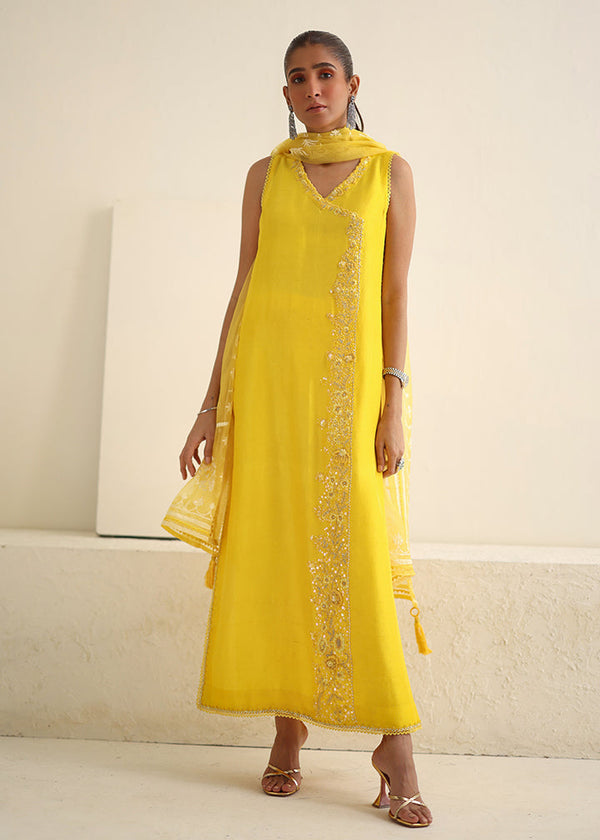 Umsha | Luxury Pret | SPICY SUNLIGHT by Umsha - Designer Dress - Type: Ladies Clothes - Available at Libayah - 100% Original