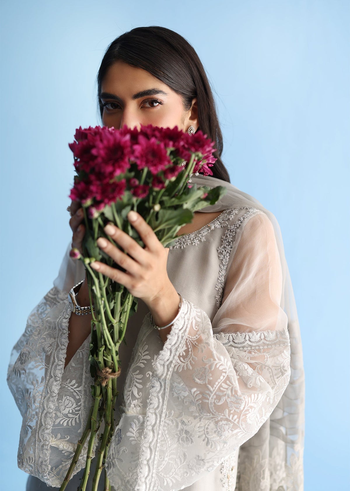 Umsha | Luxury Pret | FROSTED PEARL by Umsha - Designer Dress - Type: Ladies Clothes - Available at Libayah - 100% Original