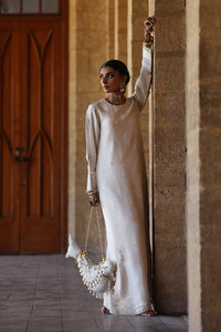 Afrozeh | Basic Pret 26 RTW | NACRE by Afrozeh - Designer Dress  - Type : Ladies Clothes - Available at Libayah - 100% Original 