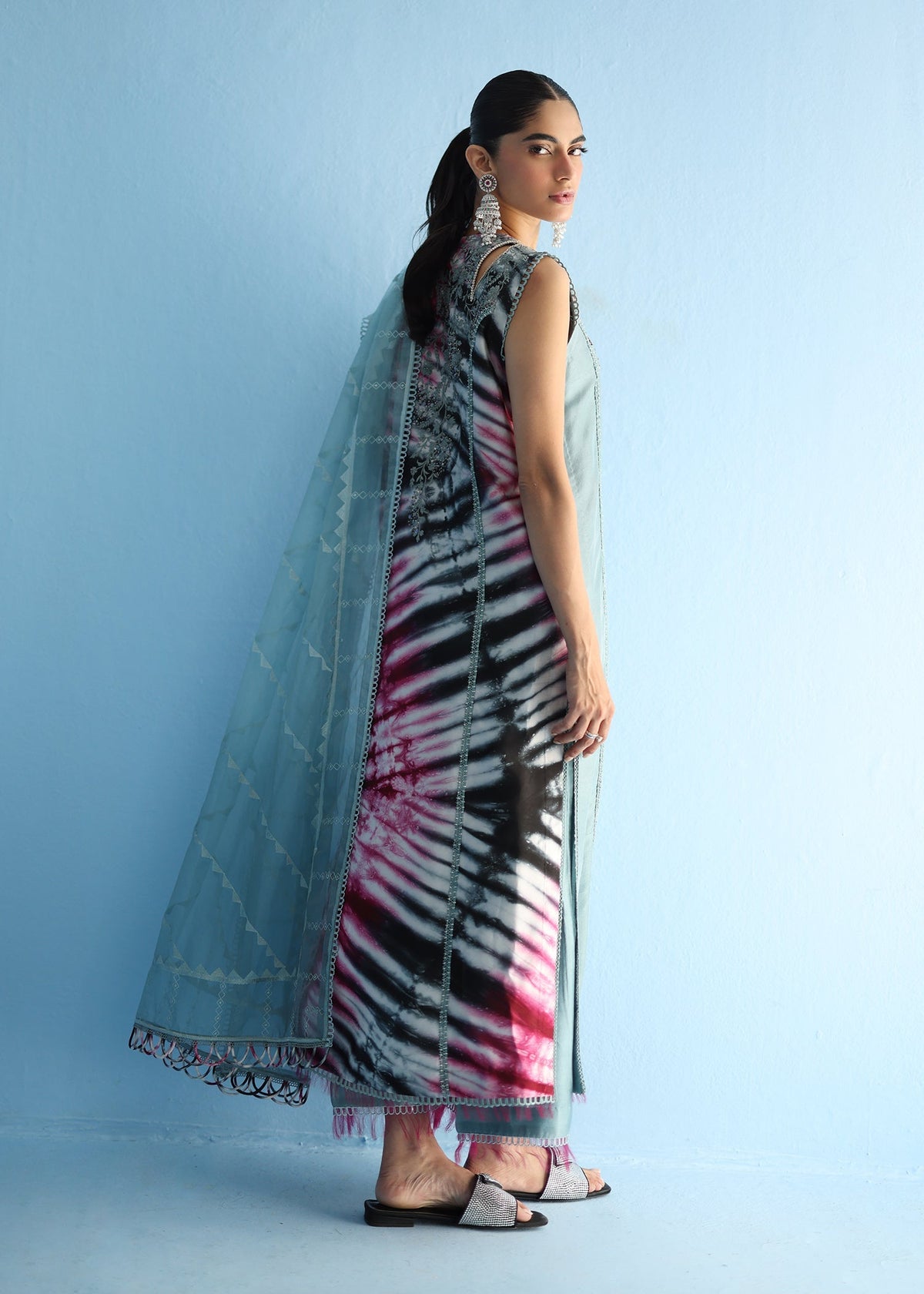 Umsha | Luxury Pret | SOAKED ASH PLUM by Umsha - Designer Dress - Type: Ladies Clothes - Available at Libayah - 100% Original