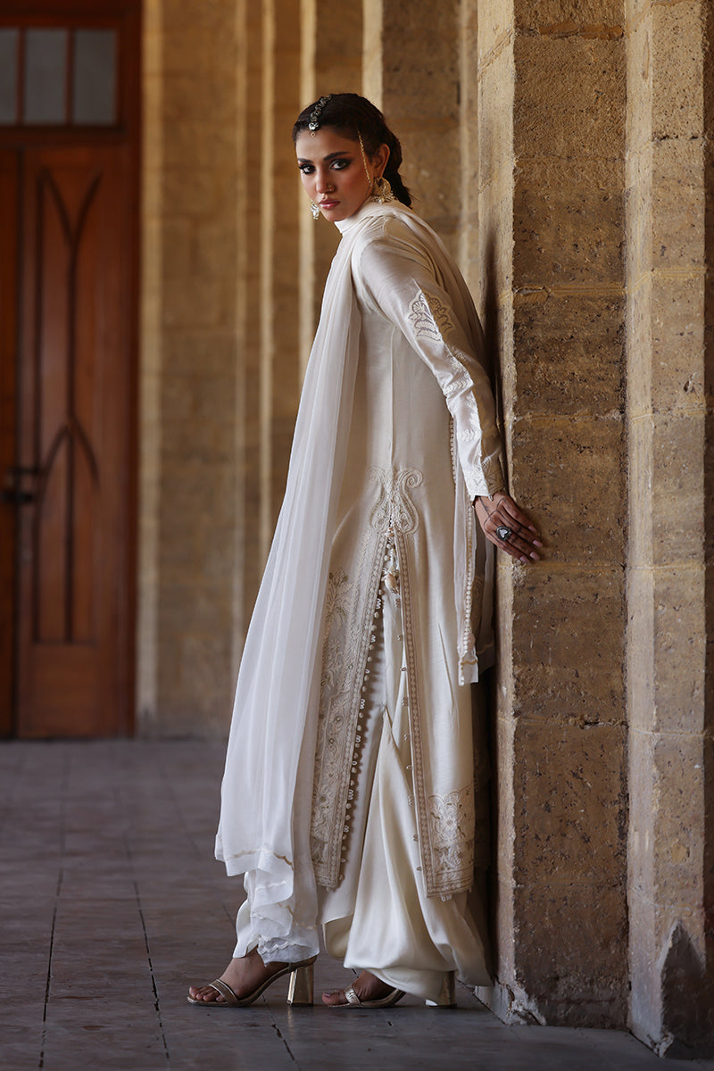 Afrozeh | Basic Pret 26 RTW | NACRE by Afrozeh - Designer Dress  - Type : Ladies Clothes - Available at Libayah - 100% Original 