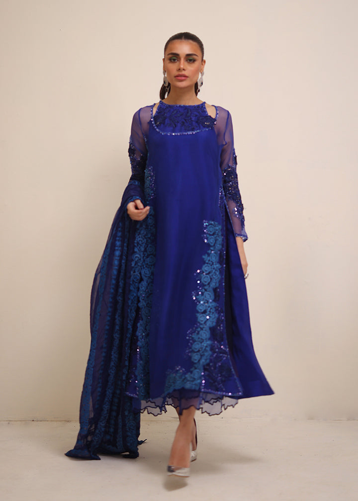 Umsha | Luxury Pret | SEA MOONLIGHT by Umsha - Designer Dress - Type: Ladies Clothes - Available at Libayah - 100% Original