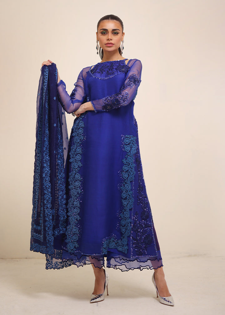 Umsha | Luxury Pret | SEA MOONLIGHT by Umsha - Designer Dress - Type: Ladies Clothes - Available at Libayah - 100% Original
