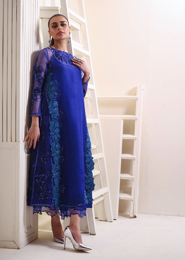 Umsha | Luxury Pret | SEA MOONLIGHT by Umsha - Designer Dress - Type: Ladies Clothes - Available at Libayah - 100% Original