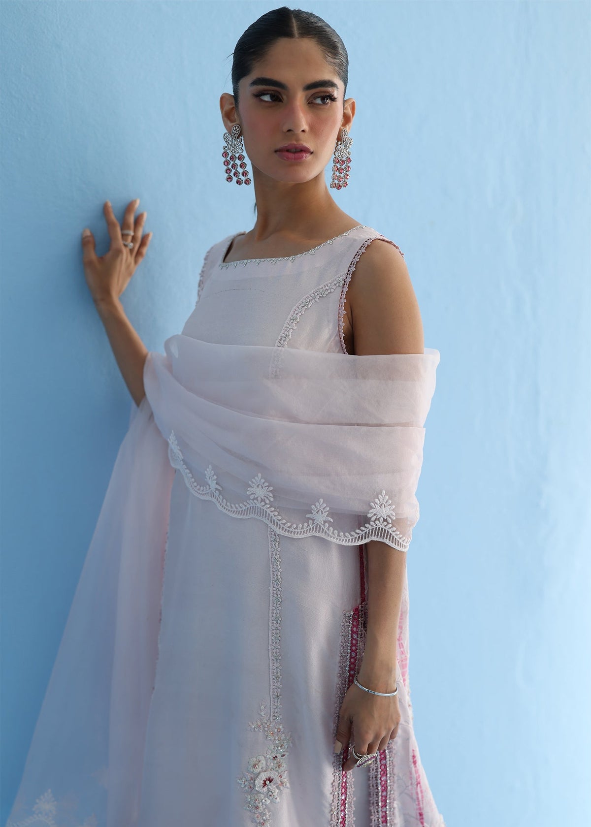 Umsha | Luxury Pret | PINK SPLASH by Umsha - Designer Dress - Type: Ladies Clothes - Available at Libayah - 100% Original