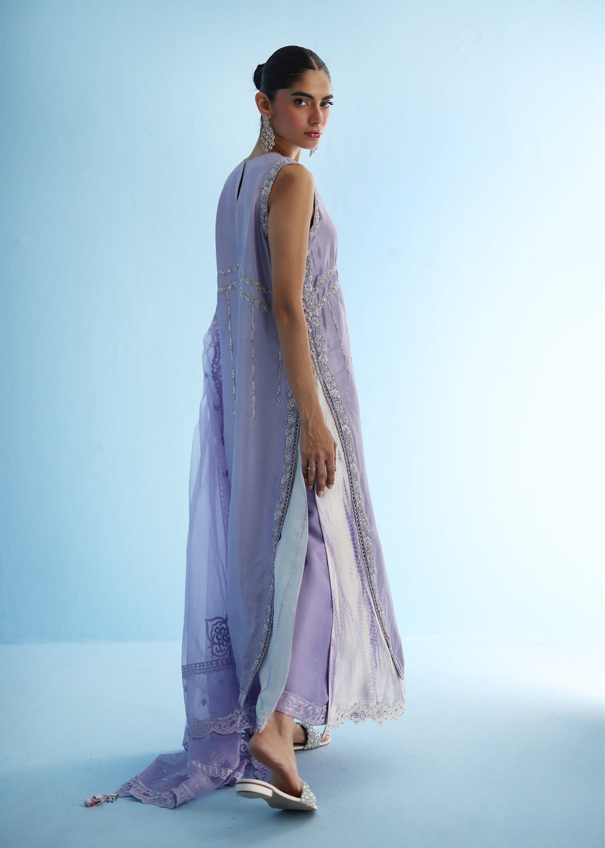 Umsha | Luxury Pret | LILAC MARBLE by Umsha - Designer Dress - Type: Ladies Clothes - Available at Libayah - 100% Original