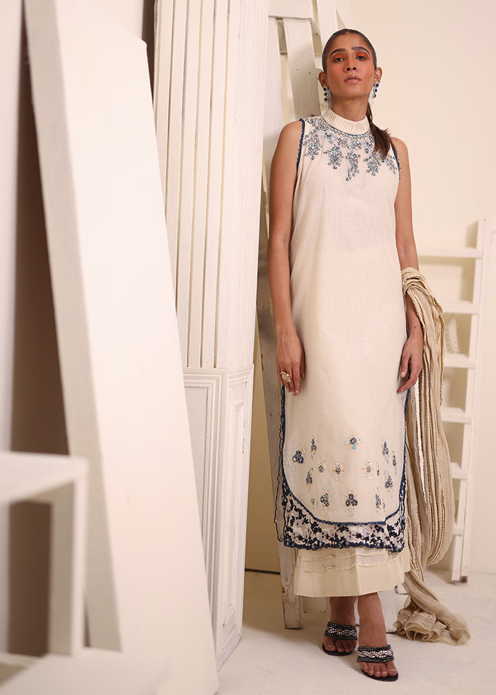 Umsha | Luxury Pret | DREAMY IVORY by Umsha - Designer Dress - Type: Ladies Clothes - Available at Libayah - 100% Original