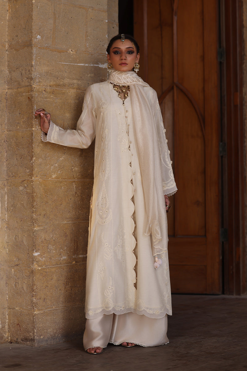Afrozeh | Basic Pret 26 RTW | NACRE by Afrozeh - Designer Dress  - Type : Ladies Clothes - Available at Libayah - 100% Original 