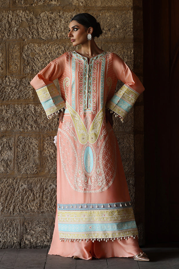 Wardha Saleem | Aari Collection | Ayezel by Wardha Saleem - Designer Dress  - Type : Ladies Clothes - Available at Libayah - 100% Original 