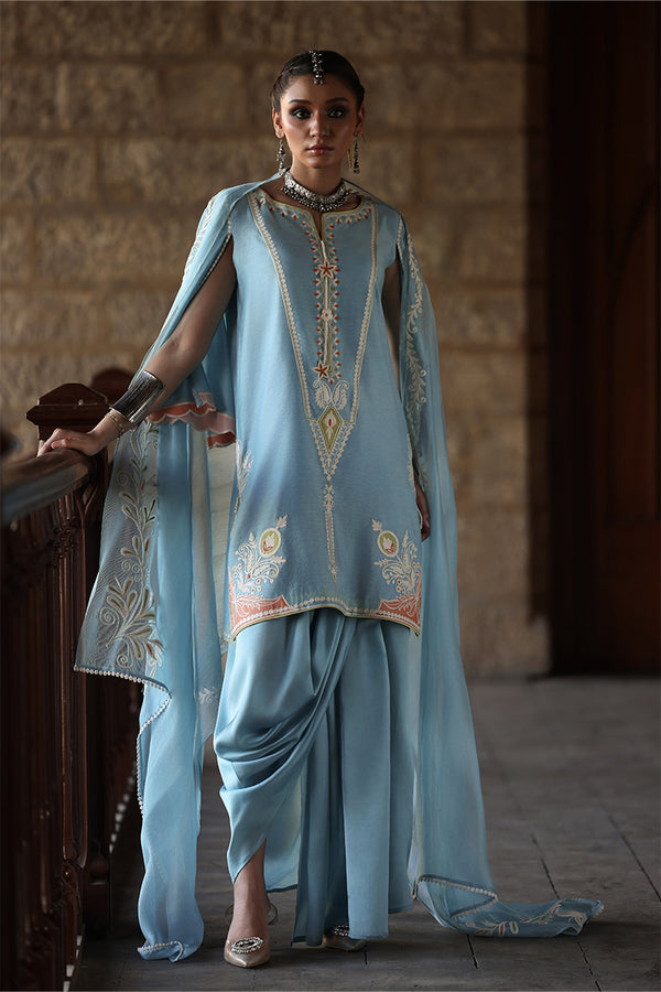 Wardha Saleem | Aari Collection | Shanza by Wardha Saleem - Designer Dress  - Type : Ladies Clothes - Available at Libayah - 100% Original 
