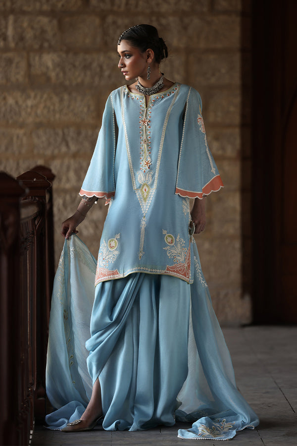 Wardha Saleem | Aari Collection | Shanza by Wardha Saleem - Designer Dress  - Type : Ladies Clothes - Available at Libayah - 100% Original 