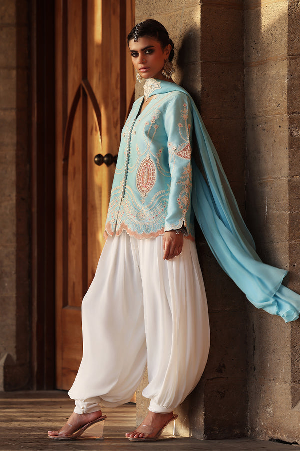 Wardha Saleem | Aari Collection | Alaya by Wardha Saleem - Designer Dress  - Type : Ladies Clothes - Available at Libayah - 100% Original 